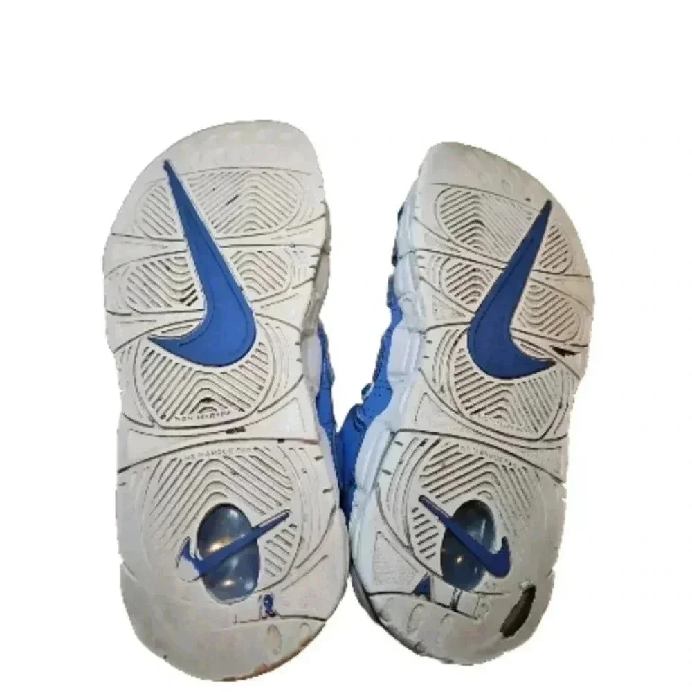 Nike Youth Blue And White Air More Uptempo Sneaker 6.5 Y 8W
